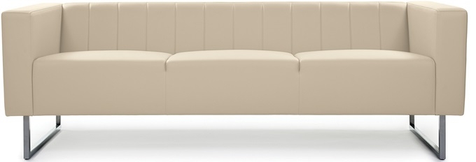 Диван офисный трехместный Вента