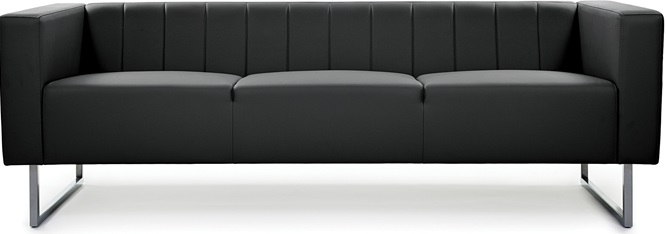 Диван офисный трехместный Вента