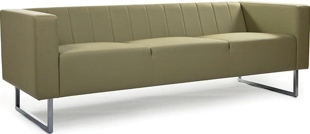 Диван офисный трехместный Вента