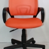 Компьютерное кресло Лайк ткань-сетка оранжевая