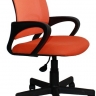 Компьютерное кресло Лайк ткань-сетка оранжевая