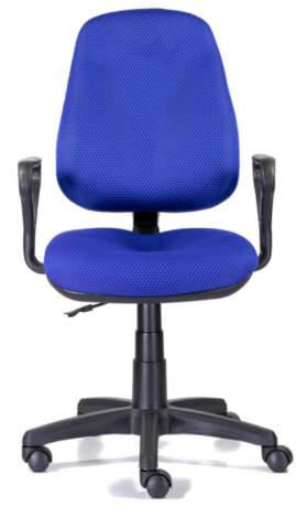 Компьютерное кресло UTFC Сириус С-102 Самба пластик ткань синий