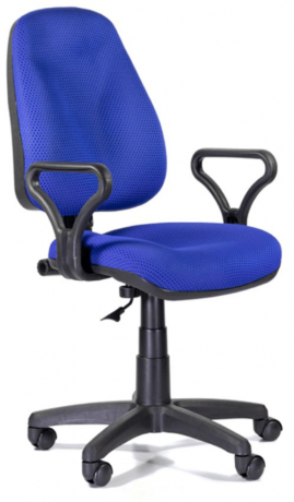 Компьютерное кресло UTFC Сириус С-102 Самба пластик ткань синий