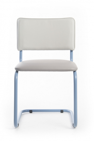 Стул Сильвия RAL синие полозья