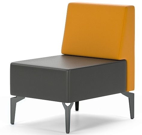 Диван офисный Лайт одноместный модуль