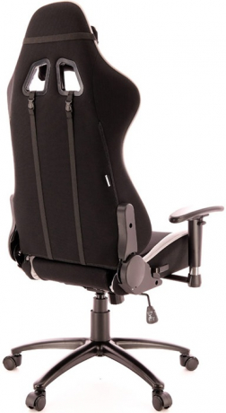 Кресло компьютерное игровое Everprof Lotus S4 ткань черная/серая