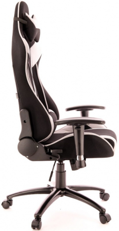 Кресло компьютерное игровое Everprof Lotus S4 ткань черная/серая