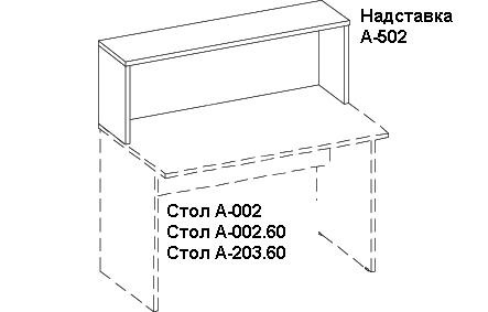 Надставка Арго А-502