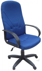 Компьютерное кресло Менеджер Ультра ткань синяя