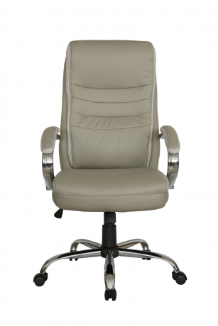 Кресло Riva Chair 9131 серо-бежевый