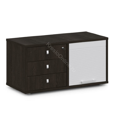 Тумба приставная "Греденция" с жалюзи V-212 (1080х506х560)