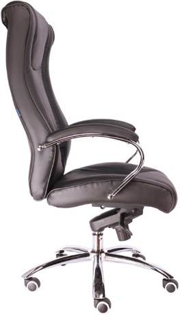 Кресло руководителя Everprof King M кожа черная