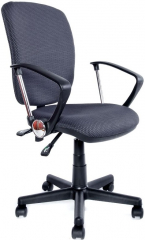 Компьютерное кресло Эмир Синхро Арфа ткань черная