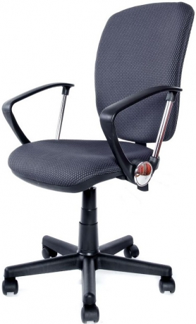 Компьютерное кресло Эмир Синхро Арфа ткань черная