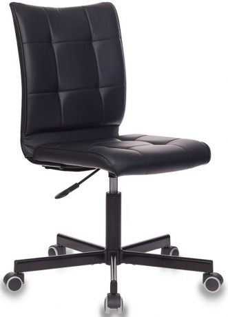 Кресло офисное Бюрократ CH-330M черный Leather Black экокожа