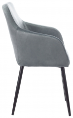 Стул офисный Бюрократ CH-380F голубая сталь Italia 21