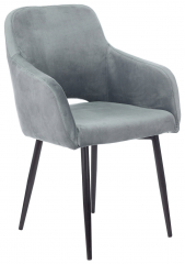 Стул офисный Бюрократ CH-380F голубая сталь Italia 21