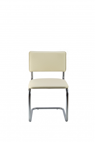 Стул Сильвия хром бежевый