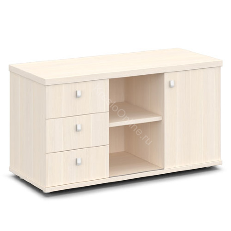 Тумба приставная "Греденция" (раздвижная дверь) V-491 (1200х524х670)