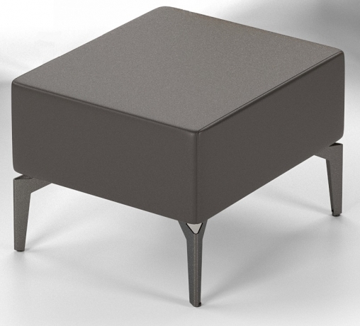 Пуф офисный прямоугольный Лайт