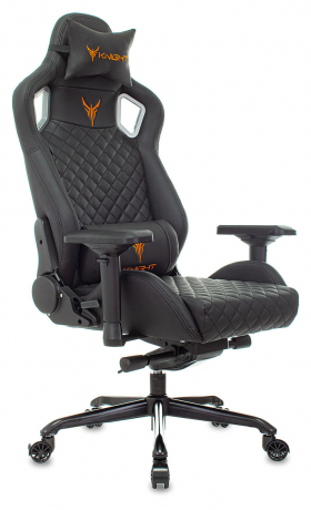 Кресло игровое Knight TITAN черный ромбик