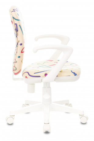 Детское компьютерное кресло Бюрократ KD-W10AXSN песочный Sticks 02