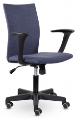 Компьютерное кресло UTFC Бэрри М-902 TG пластик ткань синий