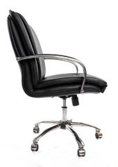 Кресло Артекс хром низкая спинка