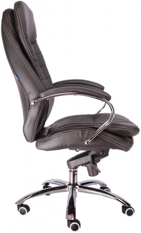 Кресло руководителя Everprof Valencia M кожа черная