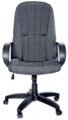 Кресло офисное Евростиль 898 ткань темно-серая