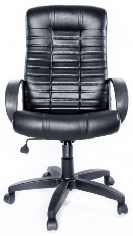 Компьютерное кресло Атлант Ультра M-PP кожа черная