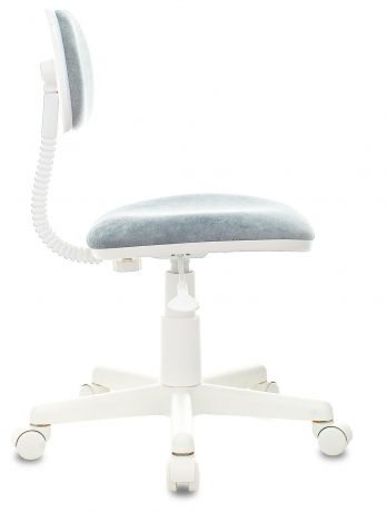 Детское компьютерное кресло Бюрократ CH-W201NX серо-голубой Light-28
