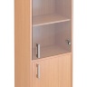 Шкаф офисный узкий Арго А-321 + А-стл321 (56х37х200)