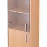 Шкаф офисный узкий Арго А-321 + А-стл321 (56х37х200)