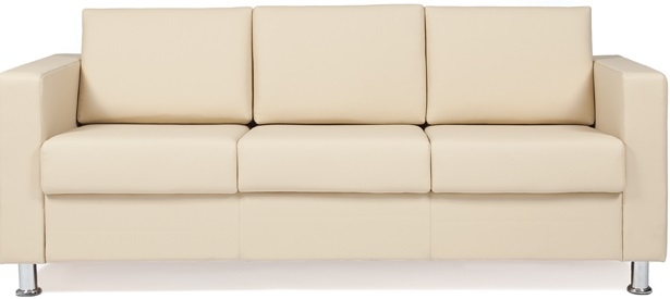 Диван офисный трехместный Симпл