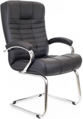 Офисное конференц-кресло Everprof Atlant CF экокожа черная