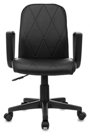 Компьютерное кресло Бюрократ CH-327 черный экокожа 