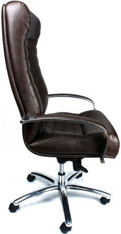 Кресло руководителя Everprof Orion AL M кожа коричневая
