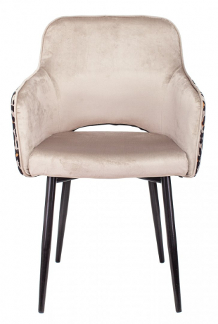 Стул офисный Бюрократ CH-380F бежевый леопард