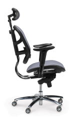 Ортопедическое офисное кресло Norden Стартрек серая сетка