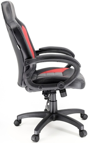 Кресло компьютерное игровое Everprof Forsage TM экокожа черная/красная/серая