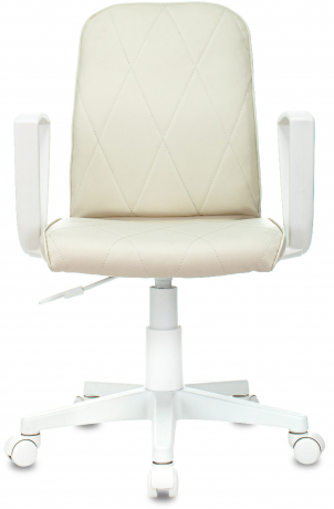 Компьютерное кресло Бюрократ CH-W327 слоновая кость OR-10 экокожа