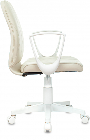 Компьютерное кресло Бюрократ CH-W327 слоновая кость OR-10 экокожа