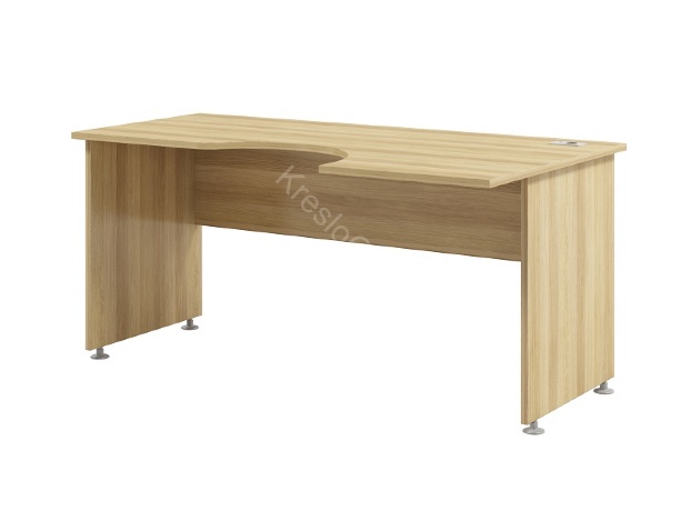 Стол письменный эргономичный Space S-46 правый (1600/520х900/670х730)