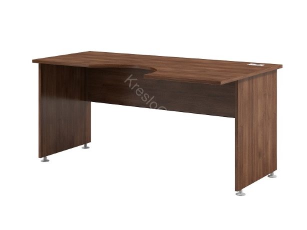 Стол письменный эргономичный Space S-46 правый (1600/520х900/670х730)