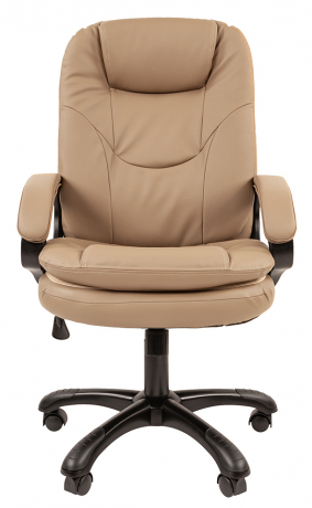Офисное кресло руководителя Chairman 668 экокожа бежевый