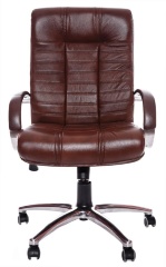 Кресло Атлант хром низкая спинка