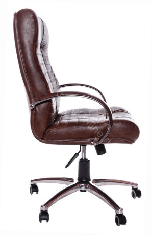 Кресло Атлант хром низкая спинка