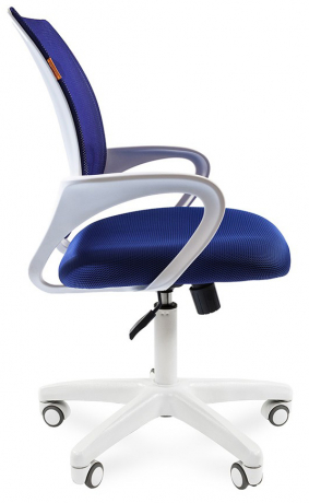 Компьютерное кресло Chairman 696 white синий