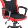 Кресло компьютерное игровое Everprof Stels T ткань черная/красная